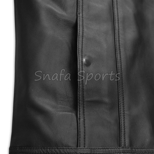 Custom Color Grained <b>Real</b> <b>Leather</b> <b>Jacket</b> For Women <b>Real</b> Zipper Sheep Skin <b>Leather</b> Coat for Winter Wear - Product Image 3