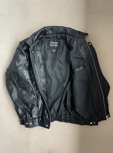 Men's 2026 Retro Leather Garment Dyed Breathable Jacket New Style Hip Hop Biker Coat Waterproof Eco-Friendly Windproof XS Front - Product Image 3