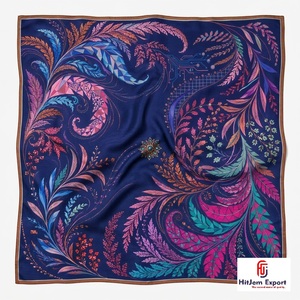 Écharpes personnalisées imprimées de haute qualité, service d'étiquetage blanc, fabricant de textiles OEM ODM, produits textiles sur mesure Bali, vente en gros - Product Image 2