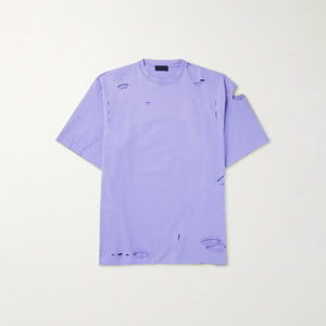 T-shirts pour hommes en coton 100% de haute qualité, design tendance, imprimé délavé, décontracté, manches courtes, coupe régulière, tricoté - Product Image 2