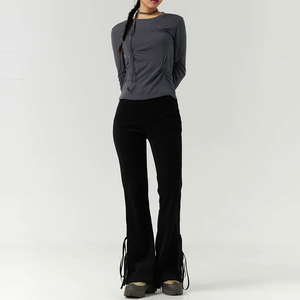 2026 OEM Women's <b>Jeans</b> Pant Casual Wear Wide Leg Denim Streetwear Fashion Stretchy High Rise Flared <b>Jeans</b> Pant - Product Image 3