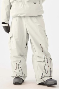 Pantalones de Esquí para Hombre, Resistentes al Agua (10,000 mm), Transpirables, Elásticos, Tallas Grandes, con Tecnología Tex Polartec para Deportes de Invierno en la Nieve - Product Image 5