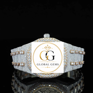 Premium Quality High End White Iced Out Diamond Wristwatch for Office and Gifting Available for Best Price - Product Image 4