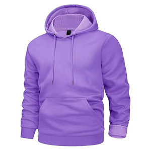 Sweat-shirt à capuche épais pour homme, imprimé sérigraphié, coupe classique, coupe-vent et respirant, avec poches, idéal pour la gym et l'automne - Product Image 1