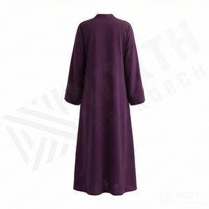 ชุดอาบายะห์แฟชั่นใหม่สไตล์สตรี  ราคาส่งถูก  บริการรับผลิตแบบ OEM แขนยาวทรงค้างคาว - Product Image 2