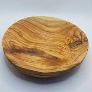 Assiette de service de luxe en bois de manguier, faite à la main, finition polie, design classique, non toxique, écologique, sans BPA, compatible micro-ondes - Product Image 2