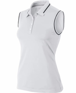 Hot <b>Sale</b> Women's Sleeveless Casual Golf <b>for</b> Shirts Turn Collar Slim Fit Green Color Button Breathable Eco-Friendly Quick Dry - Product Image 4