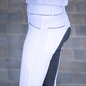 Pantalon d'équitation extensible 4 directions de haute qualité, leggings, collants, vêtements d'équitation en tissu technique au toucher doux - Product Image 4