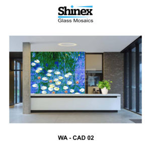 Revestimientos de Pared de Mosaico de Vidrio Artístico, Diseño Personalizado, Clásico y Tradicional, para Hogar, Escuela, Villa, Apartamento - Product Image 2