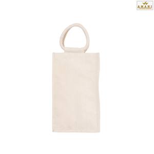 Bolsa de Vino Ecológica de Lona con Ventana de PVC, Capacidad para Dos Botellas, Ideal para Fiestas - Product Image 3