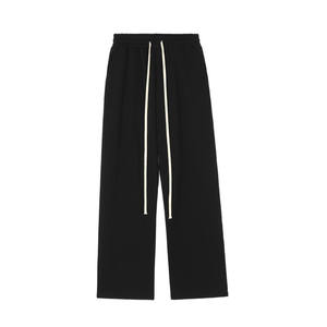 Pantalones Deportivos de Pierna Ancha con Forro Polar, Personalizados con Impresión de Alta Calidad, Lisos, con Cordón Súper Largo, para Hombre - Product Image 1