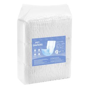 Pannolini Monouso Super Assorbenti per Cani Maschi, Fascia Addominale a 360 Gradi Anti-Perdita con Indicatore di Umidità, Fascia Protettiva per Cani - Product Image 4