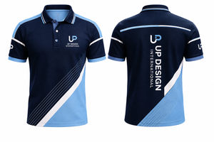 เสื้อโปโลผู้ชายแบบกำหนดเอง แห้งเร็ว ผลิตจากโพลีเอสเตอร์ สำหรับทีมกอล์ฟ ชุดยูนิฟอร์ม พร้อมปักโลโก้ รับผลิตเสื้อผ้ากีฬาแบบ OEM ODM - Product Image 4