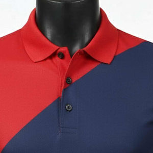 เสื้อเชิ้ตแขนสั้นถักแบบใหม่สั่งทำพิเศษ เนื้อผ้าระบายอากาศดี มีกระเป๋าเสื้อ สำหรับผู้ชายไซส์ใหญ่ ผ้ายืด/ผ้าฝ้าย - Product Image 4
