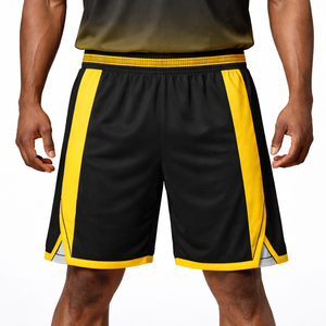 Ensemble d'uniformes de basketball personnalisés professionnels pour hommes, maillot et short de sublimation haut de gamme avec tissu respirant - Product Image 3