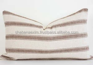 Pillow Cases Decorative Floral Weave Woven Cushion <b>Cover</b> with Soft White Cushion <b>Cover</b> from Indian Supplier - Product Image 4