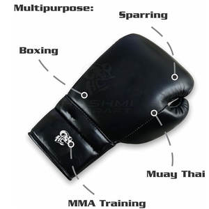 Equipo de Entrenamiento Atlético Premium, Guantes de Sparring con Cordones, Acolchado Suave, Forro Transpirable para Luchadores y Atletas - Product Image 3