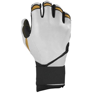 Gants de frappe de baseball professionnels de haute qualité, couleur et logo personnalisés, pour droitiers/gauchers, noir, blanc, or, longs - Product Image 2