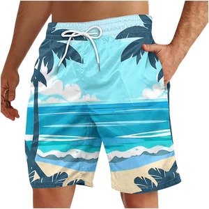 Custom Logo Men Swim <b>Shorts</b> Quick Dry Polyester Beachwear <b>Shorts</b> - Product Image 3