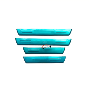 Plaque <span class=keywords><strong>de</strong></span> <span class=keywords><strong>seuil</strong></span> <span class=keywords><strong>de</strong></span> <span class=keywords><strong>porte</strong></span> extérieure en acier inoxydable, protection <span class=keywords><strong>de</strong></span> <span class=keywords><strong>seuil</strong></span> extérieur pour Toyota Fortuner 2015-2019, bande <span class=keywords><strong>de</strong></span> protection anti-rayures - Product Image 5