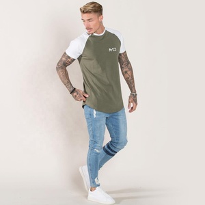 เสื้อยืดลำลองผู้ชายแฟชั่นฤดูร้อน แขนสั้น คอกลม สีพื้น ลายเรียบ ดีไซน์โดดเด่น - Product Image 2