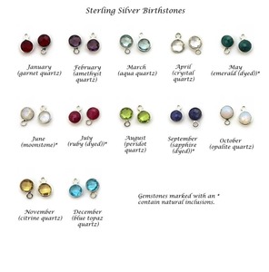 <b>Rainbow</b> Moonstone <b>Drop</b> Earrings - Round Shape Natural Stone Silver-Plated June Birthstone Jewelry for Women Design with Ear Wire - Product Image 6