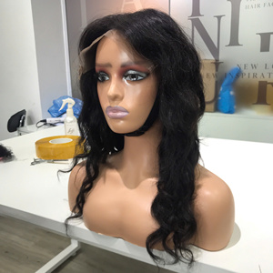 Peluca con malla frontal Extensiones de cabello crudo vietnamita súper gruesas Personalizar todos los colores y estilos 100% Cutícula alineada - Product Image 2