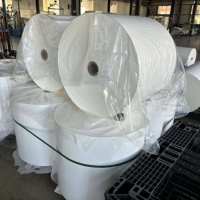 Rouleau de papier d'emballage EcoRev pour gants chirurgicaux enduits anti-graisse, stériles, sans poudre, sans latex, qualité alimentaire, usage médical, sur palette individuelle