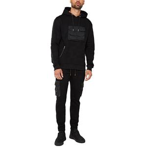Conjunto Deportivo Clásico para Hombre con Chaqueta de Manga Larga y Pantalones con Cintura Elástica a Juego - Product Image 6