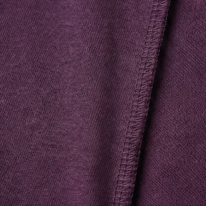 เสื้อยืดผู้หญิงผ้าเทอร์รี่ลำลองสำหรับออกกำลังกาย ระบายอากาศดี คอวี แขนสั้น เหมาะสำหรับฤดูร้อน เนื้อผ้าฝ้ายนุ่ม สีสันปรับแต่งได้ - Product Image 5