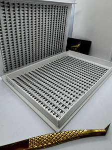 Extensions de cils 8D à base pointue, faits main, bouquets de volume préfabriqués XL XXL, plateau 20 40 lignes, vente en gros, logo personnalisé - Product Image 3