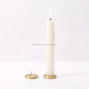 Porte-chandelier Spike Mini laiton massif pour pièce maîtresse décorative maison et événements pour toute occasion - Product Image 3