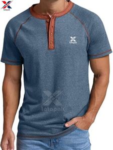 Camiseta de Manga Corta para Hombre, Tejido de Punto de Algodón y Elastano, Secado Rápido, Cuello Redondo, Absorbe la Humedad, para Clubes y Eventos - Product Image 4