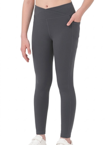 Top Quality High Waisted Knitted Spandex/<b>Nylon</b> Casual Tight Ankle-Length Workout <b>Leggings</b> for Women Yoga Running Cycling - Product Image 4