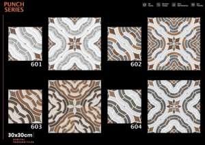 Baldosas de Cerámica Digitales para Exteriores, Superficie Mate, 300x300mm, 30x30cm, 12x12 Pulgadas, Resistentes, para Entradas de Vehículos y Estacionamientos - Product Image 4