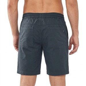 Mens Charcoal Grey Casual Summer Shorts Elastic Waist Drawstring Lightweight <b>Beach</b> Vacation Outdoor Relaxed Fit Shorts - Product Image 5