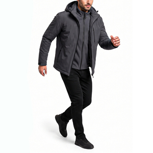 Chaqueta de Esquí para Hombre, Personalizada, al por Mayor, de Fabricante OEM, Impermeable, Cortavientos, para Snowboard, Acolchada, para Invierno - Product Image 5