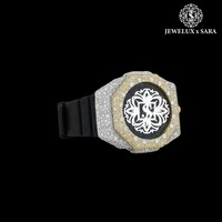 Relojes de Pulsera de Cuero con Diamantes Naturales, Diseño Elegante y Alta Demanda, para Hombre, de Lujo, para Ocasiones Especiales, al Mejor Precio