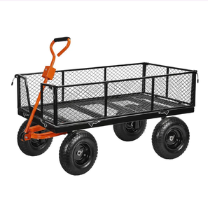 Customizable Metal Four-<b>Wheel</b> Workshop <b>Cart</b> with Custom Options for Garage & Industrial Use-Model GARWMW000 - Product Image 1
