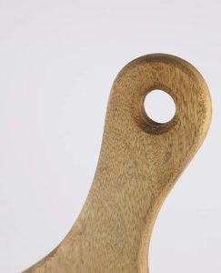 เขียงไม้ทำมือ แข็งแรงทนทาน พร้อมรูสำหรับแขวน ใช้ได้ทุกวันในครัวและร้านอาหาร - Product Image 3