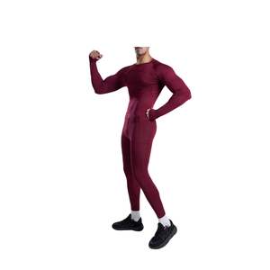 กางเกงเลกกิ้งผู้ชายสั่งทำขายส่ง ยืดหยุ่นสูง ระบายอากาศ ป้องกันแบคทีเรีย แห้งเร็ว ไร้ตะเข็บ สำหรับออกกำลังกาย วิ่งจ๊อกกิ้ง - Product Image 6