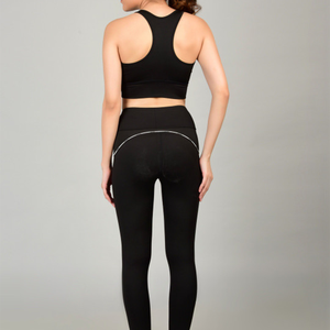 Training High Quality Sports <b>Bra</b> High Waist Leggings Suit Long Sleeve Workout Wear Gym Sportswear Women Fitness Clothes Yoga Set - Product Image 3