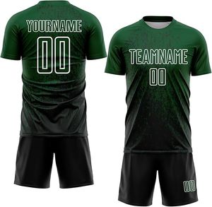Maillot de football personnalisé à motif craquelé noir et jaune, manches courtes, respirant, coupe athlétique, uniforme d'équipe pour hommes - Product Image 6