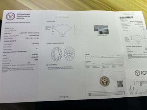 Diamants ovales certifiés IGI en vrac, 1-3 carats, clarté VVS, diamants blancs cultivés en laboratoire CVD pour bijoux - Product Image 6