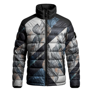 Chaqueta Acolchada ARTIZ INTERNATIONAL para Hombre, Estilo Urbano, Invierno, Aislante, Resistente al Viento, Ecológica, con Logotipo Frontal, 100% Poliéster - Product Image 3