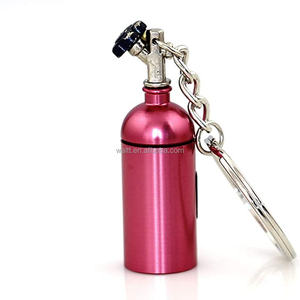 Llavero creativo con forma de botella, caja de pastillas de almacenamiento, sistemas de óxido <span class=keywords><strong>nitroso</strong></span>, urna - Product Image 4