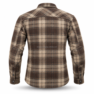 Premium Motorbike <b>Flannel</b> Shirt With Kevlar Lining Offering Classic Styling Practical Features And Comfortable Fit For Road Use - Product Image 3