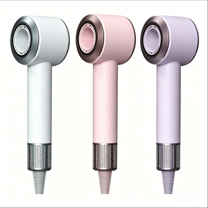 ไดร์เป่าผมสีชมพูขนาดเล็ก 1400W มอเตอร์ดีซี ดีไซน์กะทัดรัด พร้อมหัวเป่าแบบรวมลม สำหรับใช้ในครัวเรือน - Product Image 4