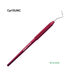 เครื่องมือสำรวจฟันแบบปลายเดี่ยว CP12  ออกแบบตามหลักสรีรศาสตร์ ได้รับการรับรองมาตรฐาน CE ระดับ I ผลิตจากสแตนเลสโดย Roboz Tech ประเทศปากีสถาน - Product Image 4