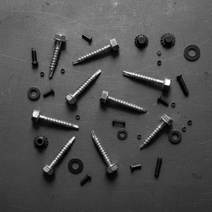 Tornillos Autoperforantes de Cabeza Hexagonal de Acero al Carbono Clase 4.8 6.8, Rosca Gruesa, Modelo 16 en Pulgadas, Zincados, Disponibles para OEM, de Fábrica - Product Image 4